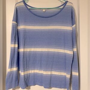 Gap long sleeve striped shirt
